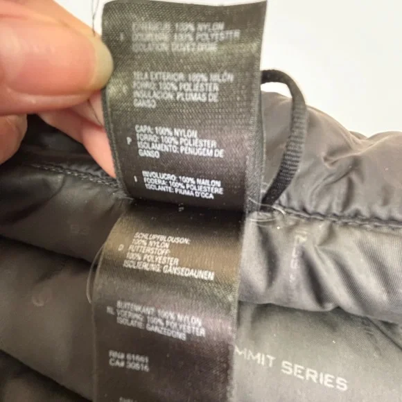 The North Face Summit Series Pertex Quantum Down Vest Women's S Black Puffer - Picture 11 of 13